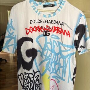 Dolce & Gabbana Graffiti Milano 100 % Cotton